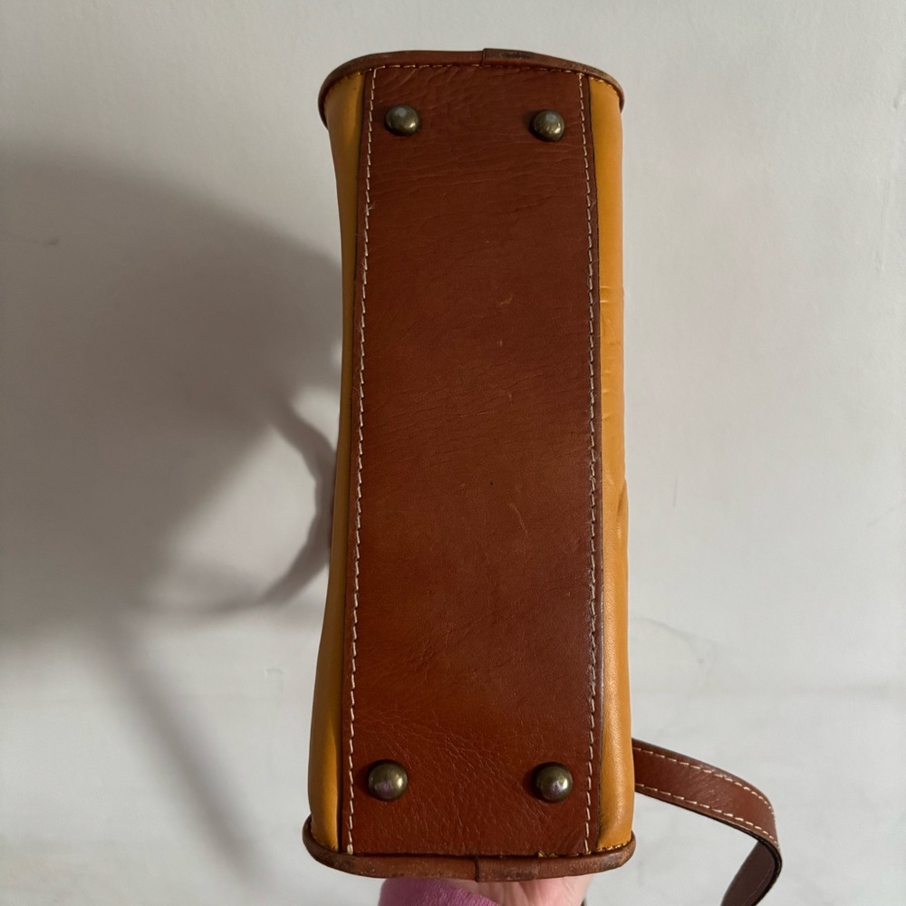 Patricia Nash Tooled Leather Satchel Crossbody Bag - Picture 4 of 12